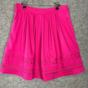 Lilly Pulitzer Vibrant Pink A-Line Skirt